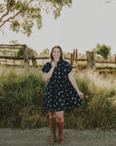 Outback Eclipse Lady Jane Outback Organic Embroidered Linen Dress