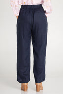 Outback Eclipse Navy Organic Linen Pants