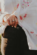 Outback Eclipse Navy Organic Linen Pants