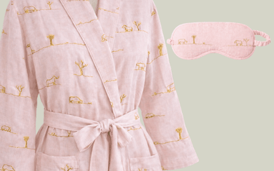 Outback Linen Robe Set