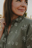 Spinifex Lady Jane Outback Organic Embroidered Linen Shirt
