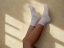 Scalloped Merino Wool Socks