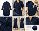Everyday Linen Belt - Eclipse Navy