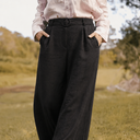 Everyday Linen Pants - Black