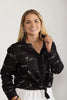 Rural Outback Black Embroidered Linen Shirt