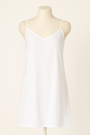 Everyday White Cotton Slip