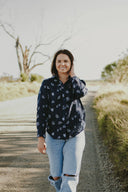 Outback Eclipse Lady Jane Organic Embroidered Linen Shirt
