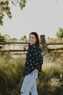 Outback Eclipse Lady Jane Organic Embroidered Linen Shirt