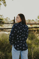 Outback Eclipse Lady Jane Organic Embroidered Linen Shirt