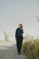 Lady Jane Outback Eclipse Embroidered Long Sleeve Linen Shirt
