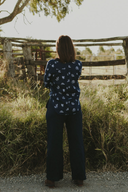 Lady Jane Outback Eclipse Embroidered Long Sleeve Linen Shirt