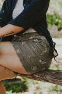 Lady  Jane Spinifex Embroidered Linen Shorts