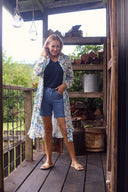 Luxury Blue Denim Shorts