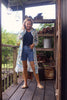 Luxury Blue Denim Shorts