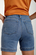 Luxury Blue Denim Shorts