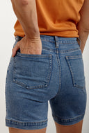 Luxury Blue Denim Shorts