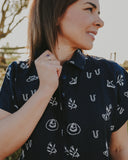 Outback Eclipse Lady Jane Outback Organic Embroidered Linen Dress