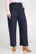 Outback Eclipse Navy Organic Linen Pants