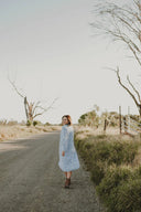 Outback Eclipse & White Stripes Everyday Linen Dress