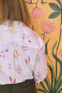 Outback Flora Long Sleeve Organic Linen Shirt