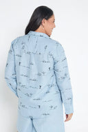 Sky Blue Rural Outback Linen Shirt