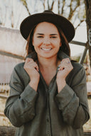 Spinifex Green Everyday Organic Linen Dress