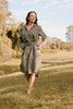 Spinifex Green Everyday Organic Linen Dress
