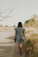 Spinifex Lady Jane Outback Organic Embroidered Linen Dress