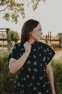 Outback Eclipse Lady Jane Outback Organic Embroidered Linen Dress