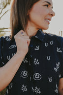 Outback Eclipse Lady Jane Outback Organic Embroidered Linen Dress