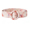 Bloom Print – Everyday Linen Belt [Pre-Order], print
