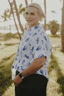 Coastal Flight Organic Linen Short Sleeve Shirt - Outback Linen Co