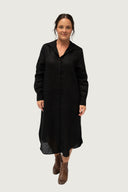 Everyday Linen Dress - Black