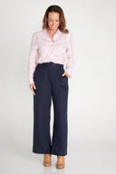 Everyday Outback Eclipse Navy Organic Linen Belt - Outback Linen Co