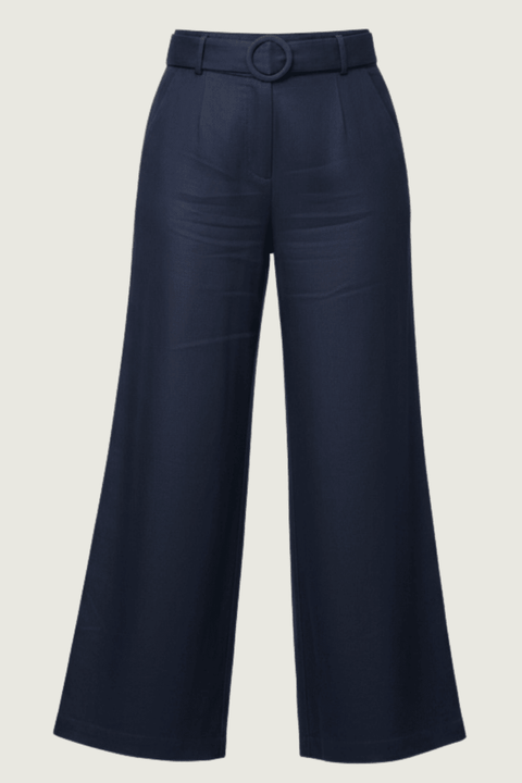 Outback Eclipse Navy Linen Pants | Outback Linen Co