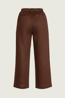 Everyday Smoked Cocoa Organic Linen Pants - Outback Linen Co