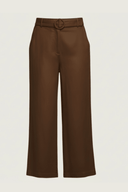 Everyday Smoked Cocoa Organic Linen Pants - Outback Linen Co