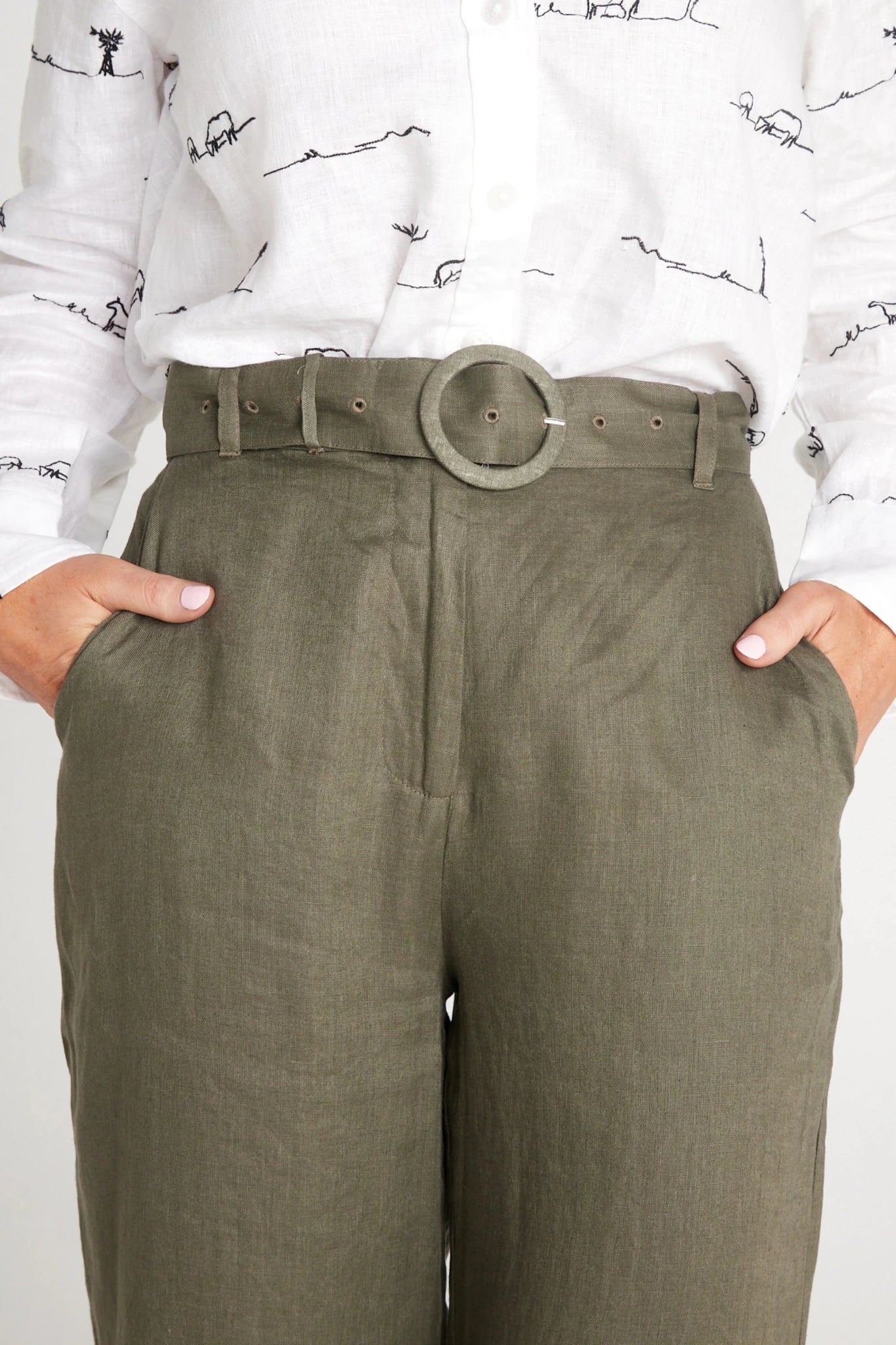 Everyday Linen Belt - Spinifex