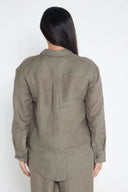 Everyday Spinifex Organic Linen Long Sleeve Shirt - Outback Linen Co