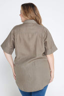 Everyday Spinifex Organic Linen Short Sleeve Shirt - Outback Linen Co