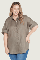 Everyday Spinifex Organic Linen Short Sleeve Shirt - Outback Linen Co