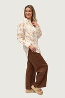Feather and Flight Linen Shirt