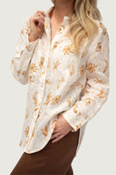 Feather and Flight Linen Shirt