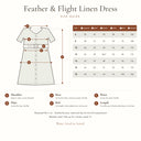Feather & Flight Linen Dress size guide