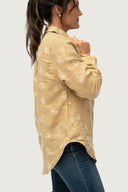 Lady Jane Linen Shirt - Desert Sand