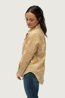 Lady Jane Linen Shirt - Desert Sand
