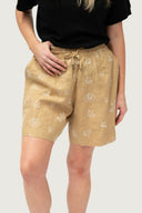 Linen Shorts - Embroidered - Lady Jane