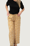 Lady Jane Linen Pants - Desert Sand