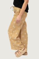 Lady Jane Linen Pants - Desert Sand