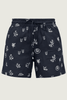 Lady Jane Outback Eclipse Navy Embroidered Linen Shorts - Outback Linen Co